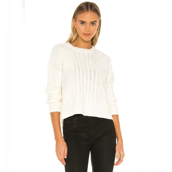 superdown Reese Crew Neck Sweater in ivory Size XS from REVOLVE - Picture 1 of 7